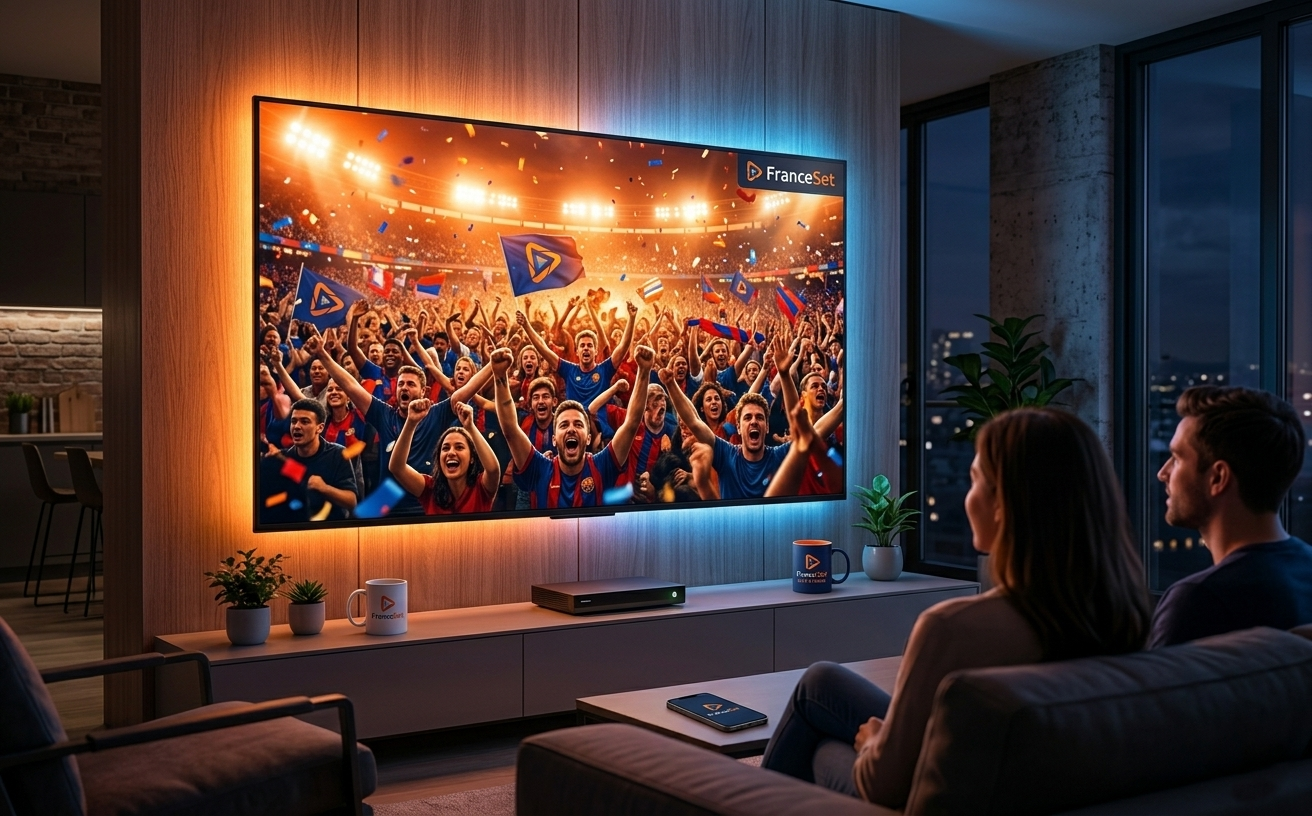 Sport en direct sur Set IPTV — Football en 4K